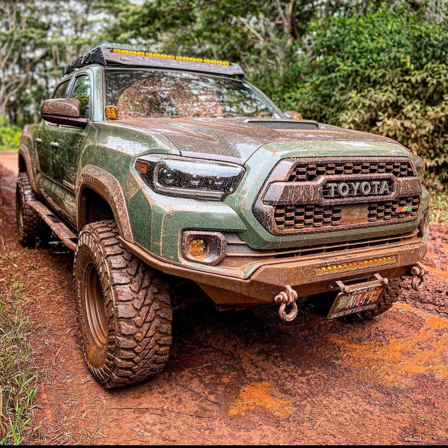 Southern Style 16-23 Tacoma Slimline Full Plate Front Bumper