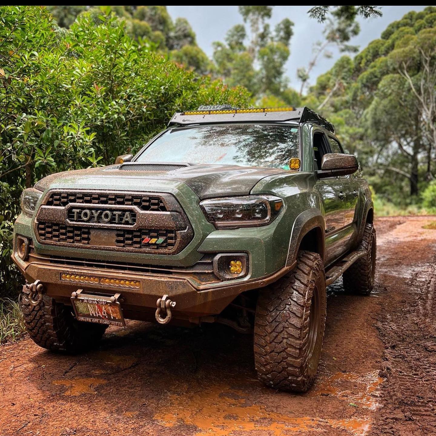 Southern Style 16-23 Tacoma Slimline Full Plate Front Bumper