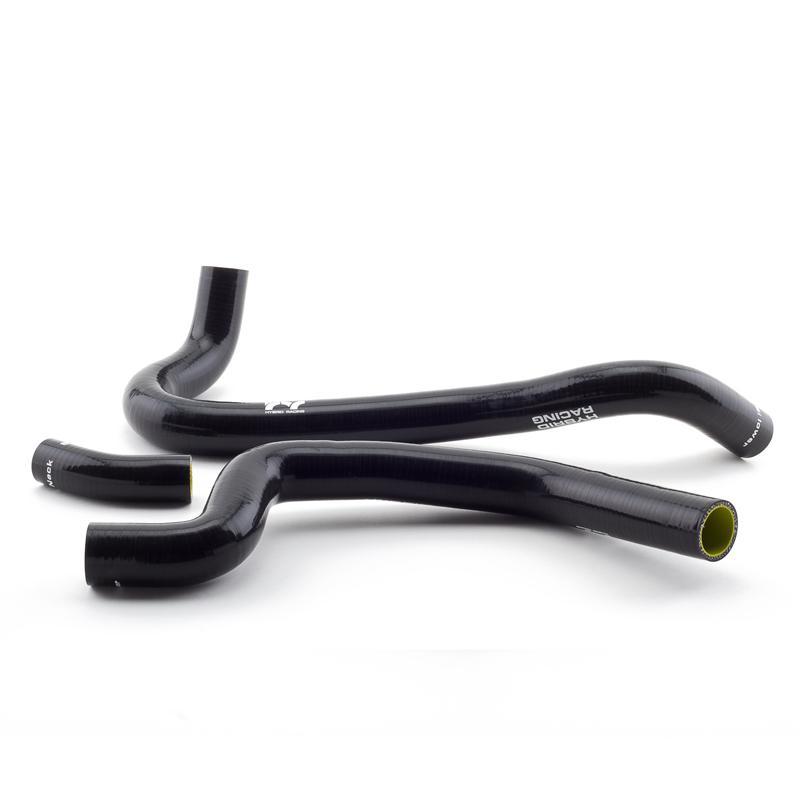 Hybrid Racing Silicone Radiator Hoses (06-11 Civic Si) Black HYB-RAH-01-10