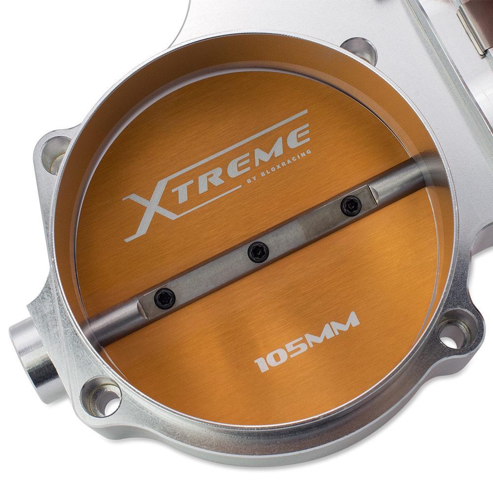 Xtreme 105 mm DBW Throttle Body Black - 2015+ Dodge Hellcat & Jeep Trackhawk - BLOX Racing
