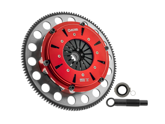 Action Clutch 7.25" Twin Disc Race Clutch Kit (17-21 Civic Type R) w/ Steel Flywheel