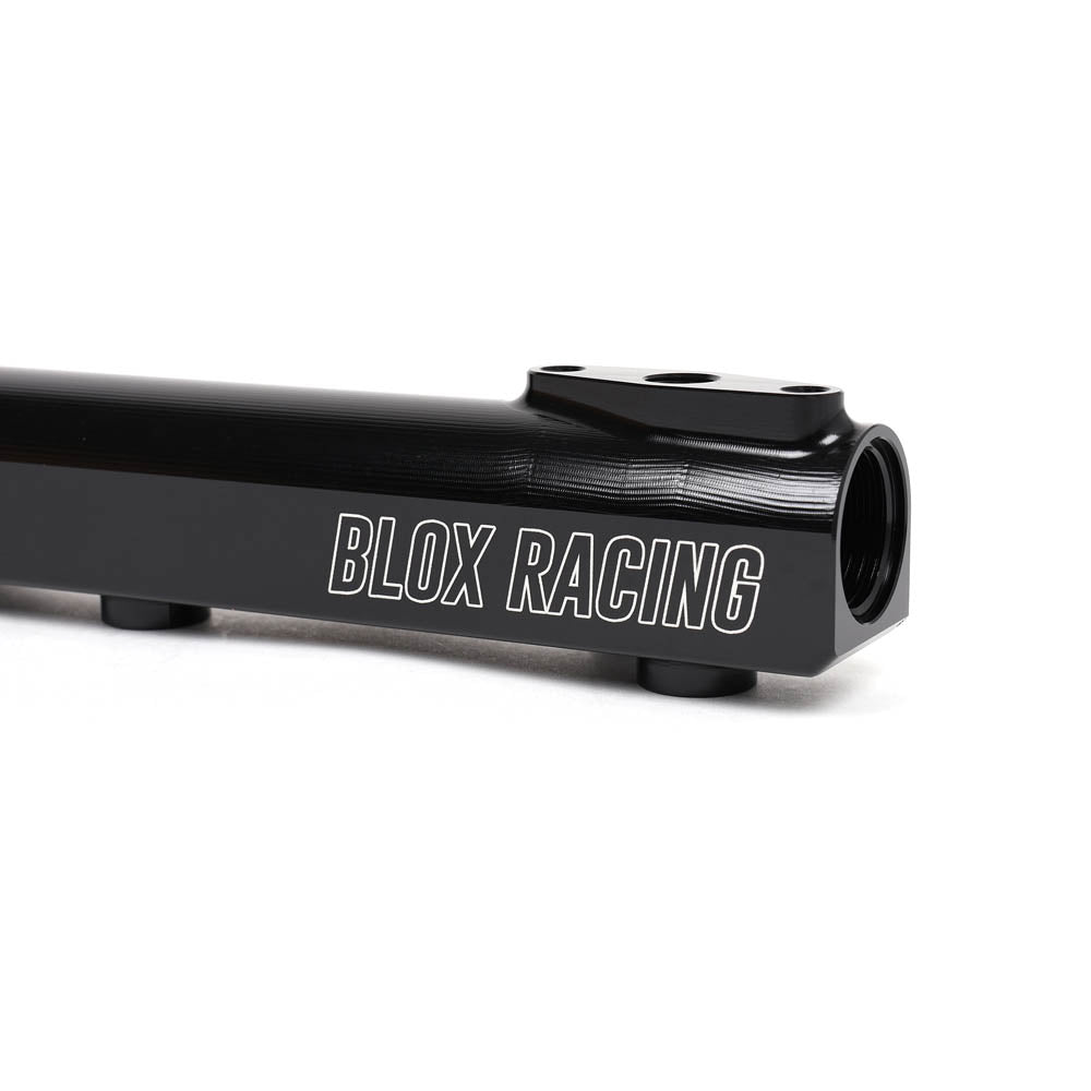 BLOX Racing XTREME Aluminum B-Series Honda Fuel Rail Black - GARAGE SALE