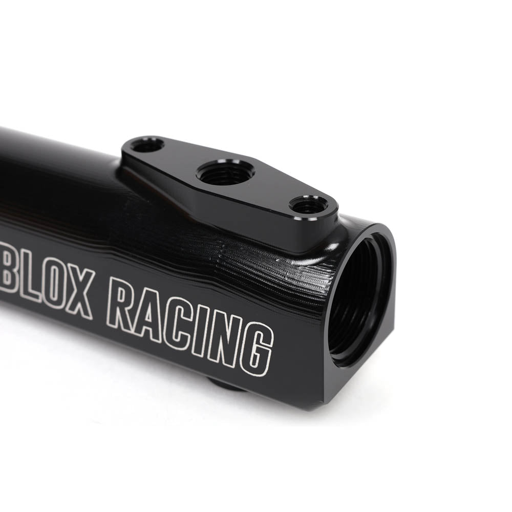 BLOX Racing XTREME Aluminum B-Series Honda Fuel Rail Black - GARAGE SALE