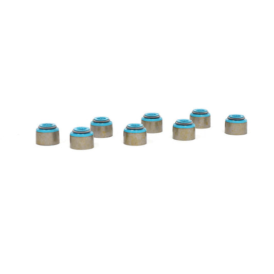 BLOX Racing Honda 5.5mm Valve Stem Seals Blue FKM - Intake & Exhaust