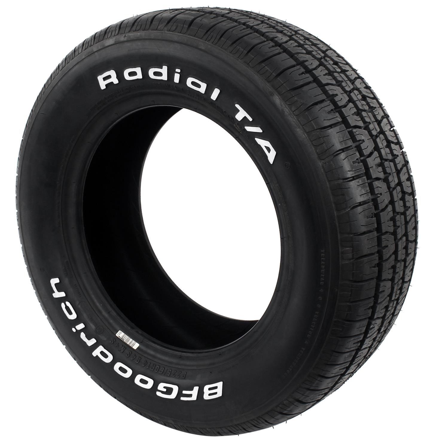 225/60R15 BF GOODRICH RADIAL T/A