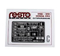 RestoTuner Cowl Clip Set (7 piece set)