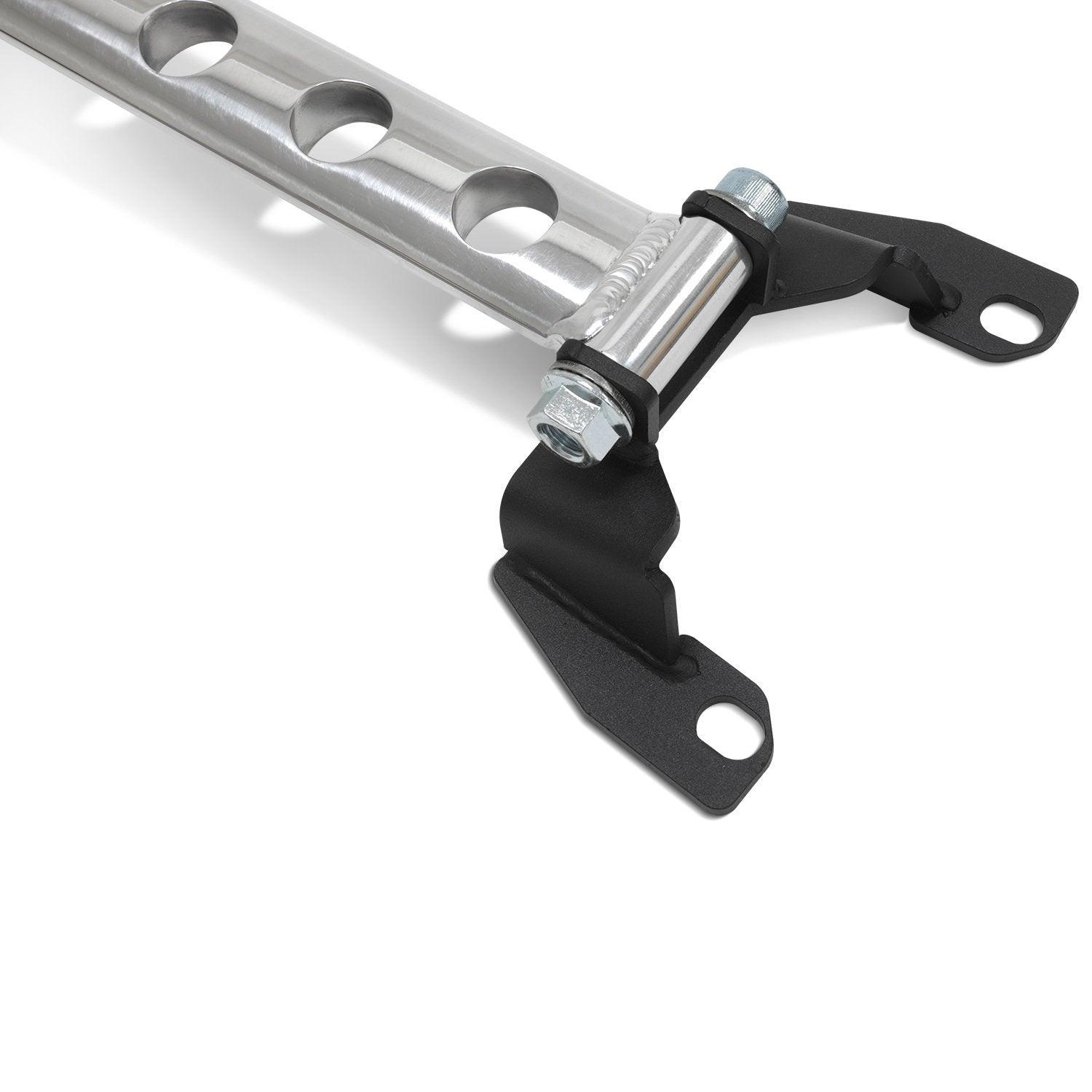 Strut Tower Bars - 2015-2021 Subaru WRX - Front & Rear with Holes - BLOX Racing