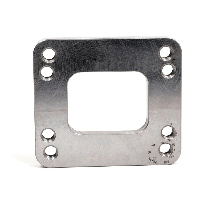 T3 / T4 Dual Pattern Inlet Flange - Open / Threaded - BLOX Racing
