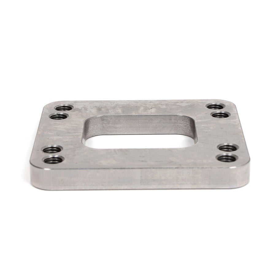 T3 / T4 Dual Pattern Inlet Flange - Open / Threaded - BLOX Racing