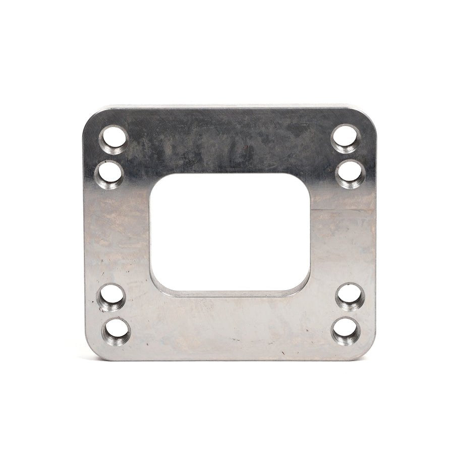 T3 / T4 Dual Pattern Inlet Flange - Open / Threaded - BLOX Racing
