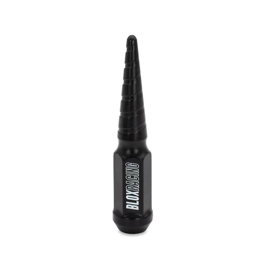 Twist Flat Black Spiked Forged Lug Nut - BLOX Racing