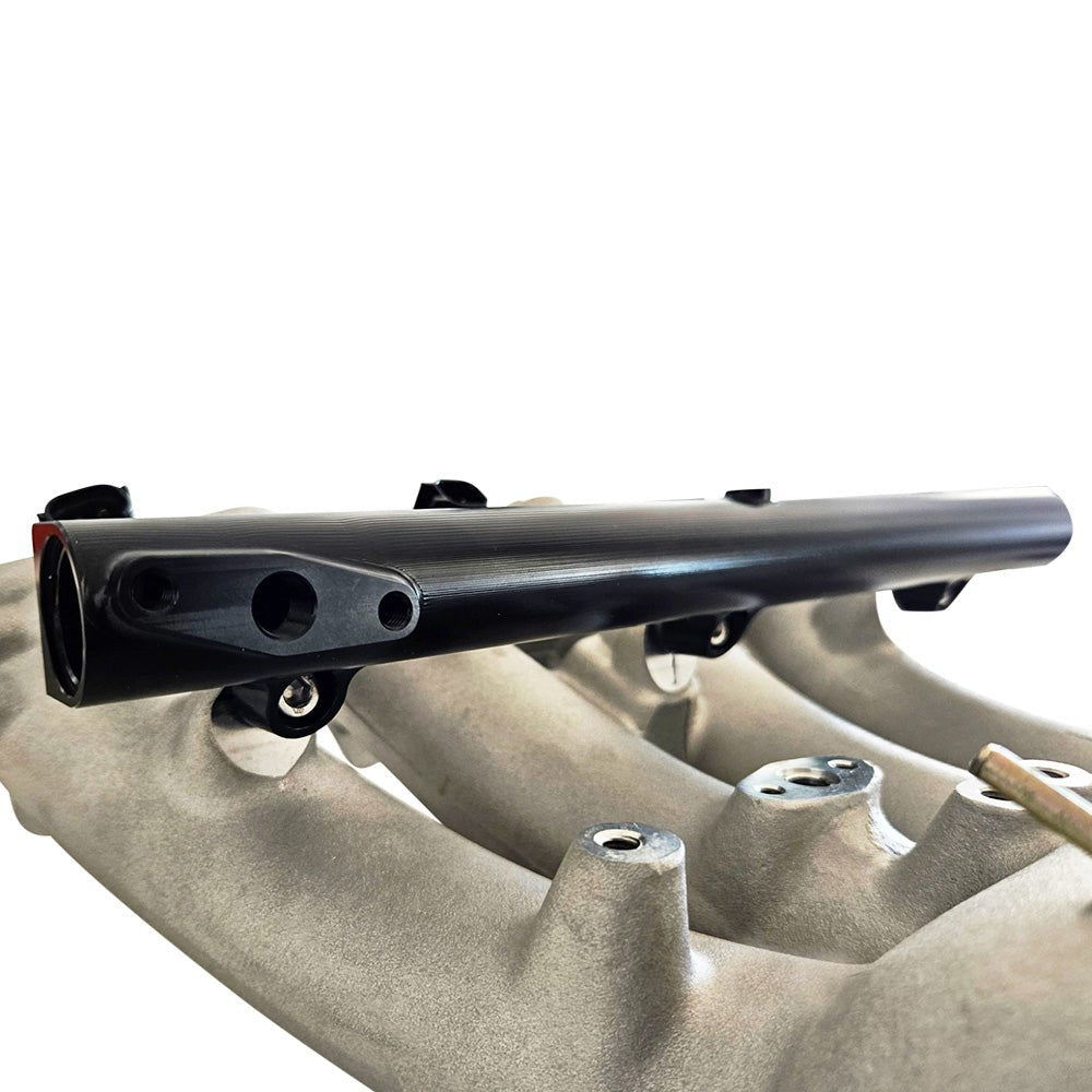 XTREME Aluminum B - Series Honda Fuel Rail Black - GARAGE SALE - BLOX Racing