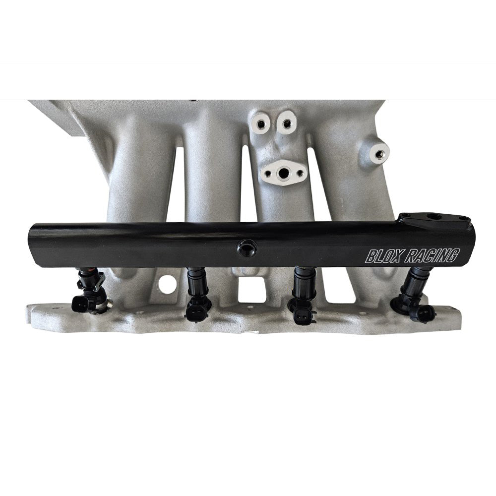 XTREME Aluminum B - Series Honda Fuel Rail Black - GARAGE SALE - BLOX Racing