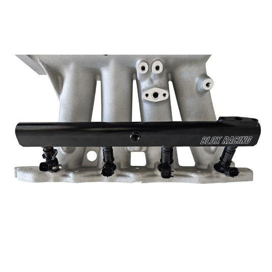XTREME Aluminum B - Series Honda Fuel Rail Black - GARAGE SALE - BLOX Racing